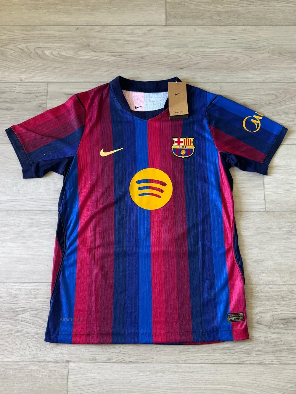 Nike Lamine Yamal FC Barcelona Striped Jersey 2026/27 Sz M
